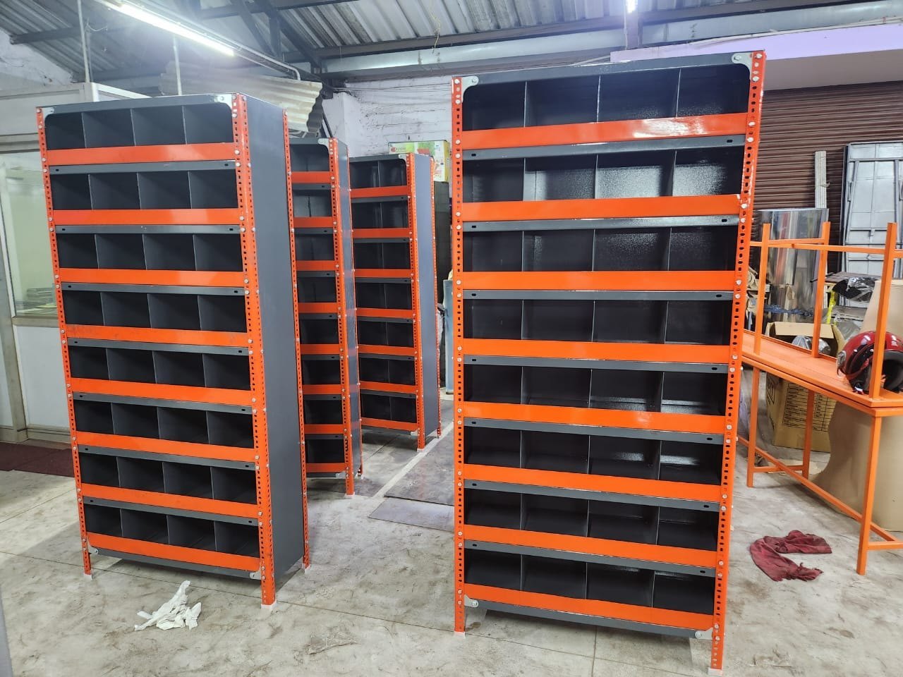 Spare Parts Storage Rack