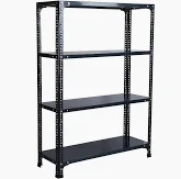 6 Feet Slotted Angle Rack